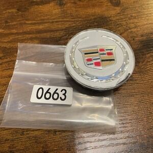 05-17 Cadillac Wheel Center Hub Cap 2.5'' ATS/CTS/DTS/SRX/STS/XLR/XTS#️⃣0663
